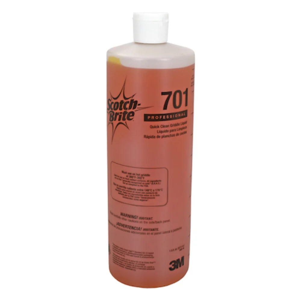 Scotch-Brite Quick Clean Griddle Liquid Bottle, 1 Count — 4 Per Case