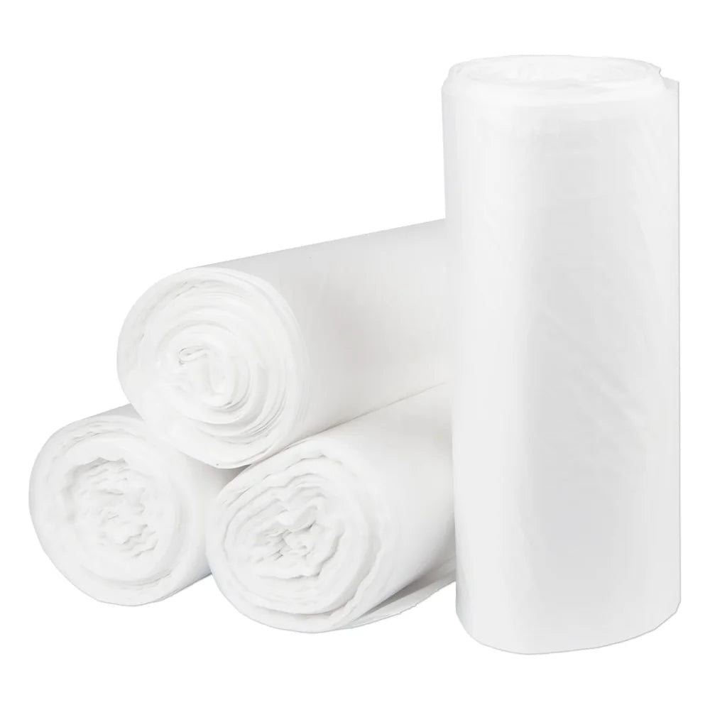 Pitt Plastics Vuthru 38 Inch X 58 Inch .7 Mil Heavy Clear Star Perforated Roll Can Liner, 60 Gallon — 10 Per Case