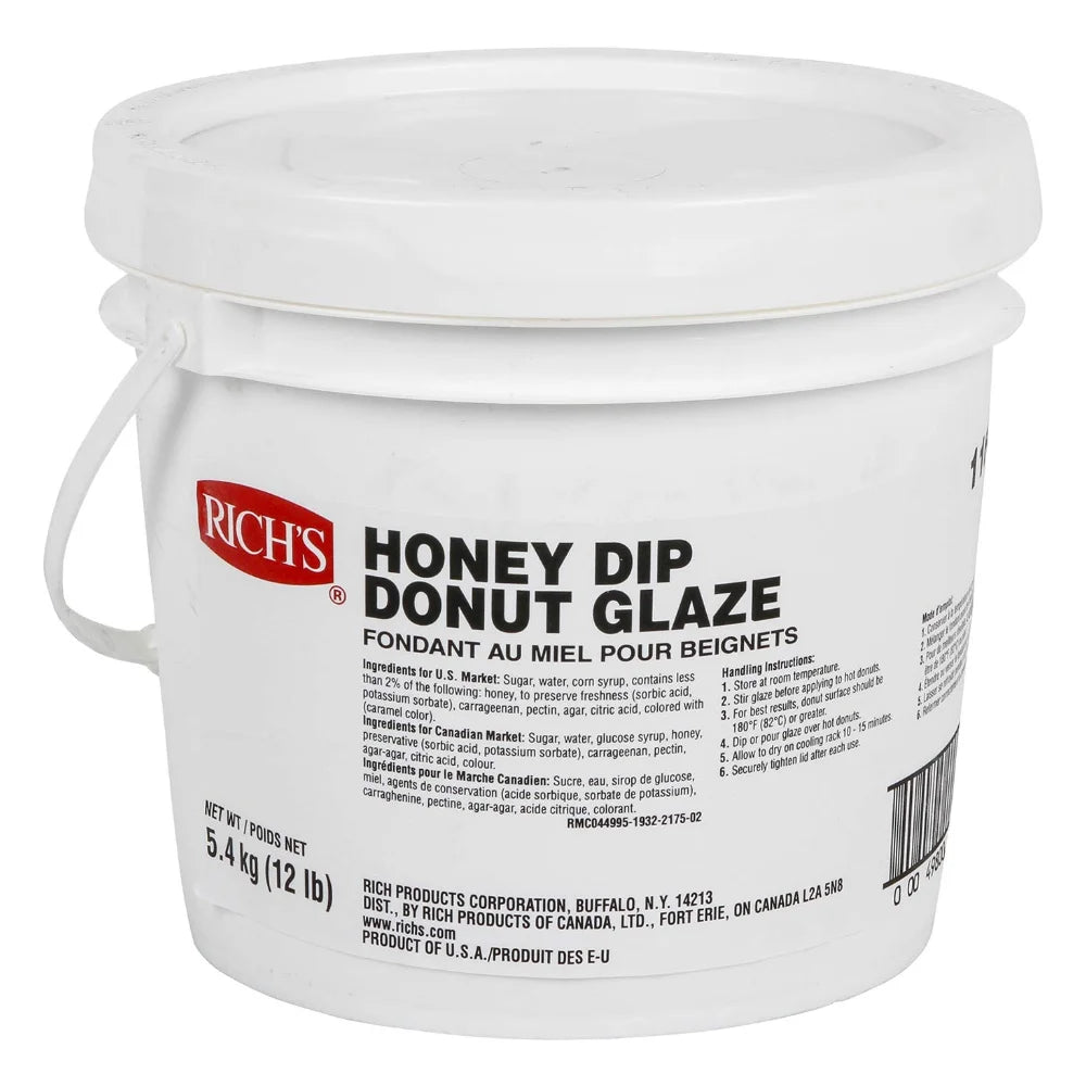 Rich's Donut Glaze Honey Dip, 12 Pound — 1 Per Case