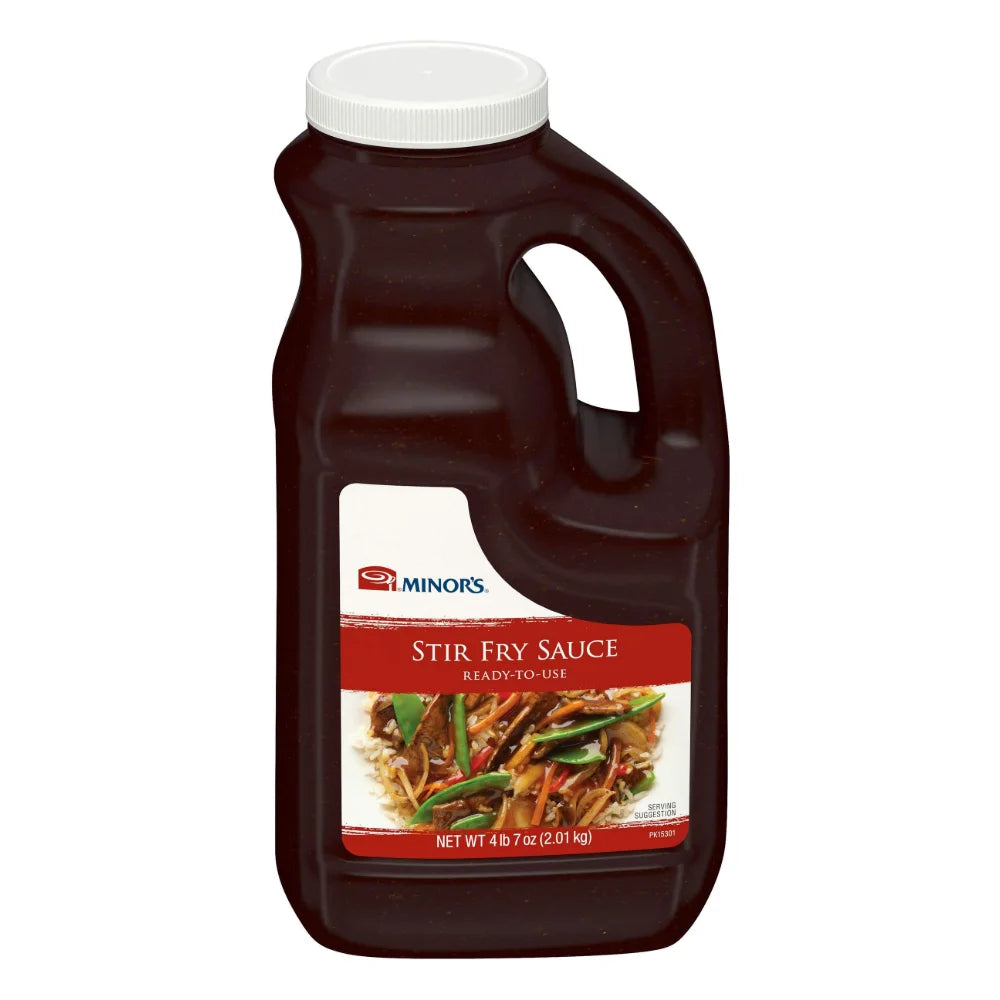 Minor's Stir Fry Sauce, 0.5 Gallon — 4 Per Case