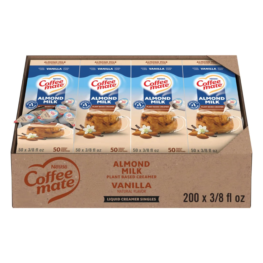 Coffee Mate Almond Milk, 18.7 Fluid Ounce — 4 Per Case