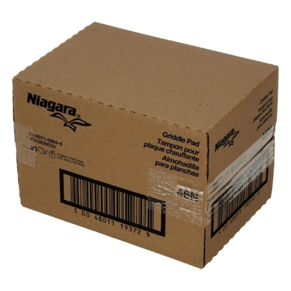 Niagara Griddle Pad 4"X5.25", 0.012 Pound — 20 Per Case