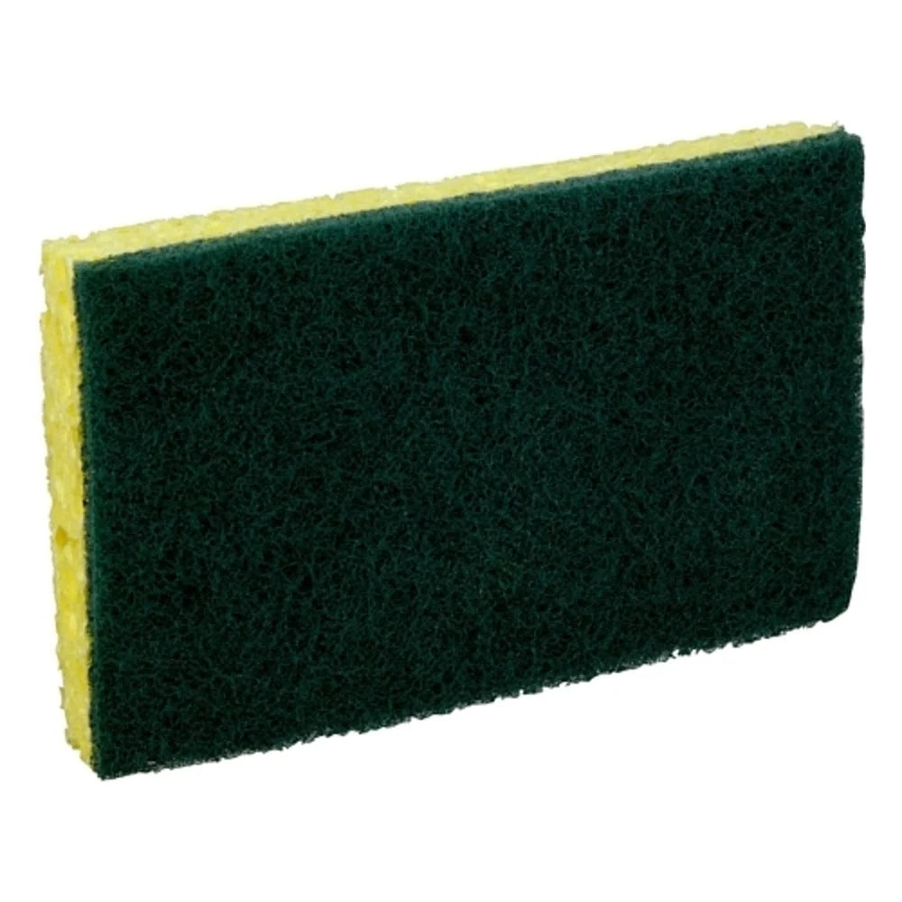 Scotch-Brite Medium Duty Scrub Sponge, 6.1 Inch X 3.6 Inch X 0.7 Inch — 20 Per Case