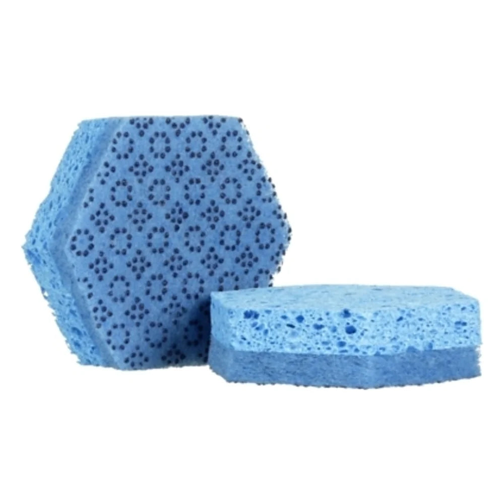 Scotch-Brite Low Scratch Scouring Sponge, 4 Count — 1 Per Case