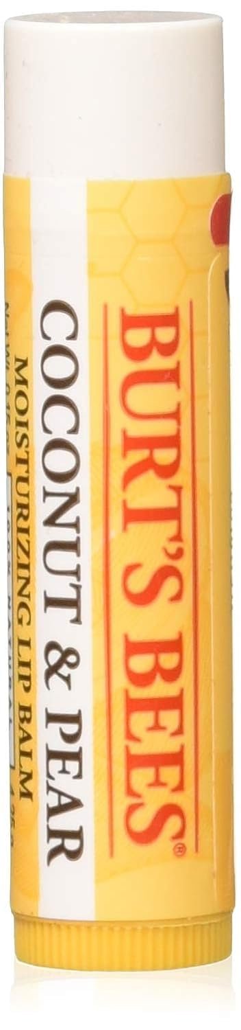 Burt's Bees Lip Balm, Coconut & Pear (0.15 oz, 4 Pack)/48pk