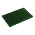 Disco Heady Duty Dark Green Scouring Pad 6 Inch X 9 Inch, 10 Count — 60 Per Case