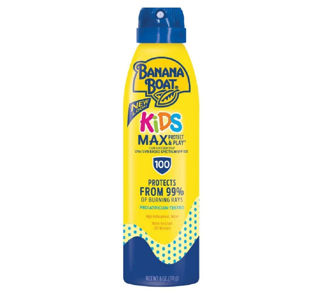 Banana Boat Kids Sunscreen SPF 100 (6 oz, Pack of 2)/12pk