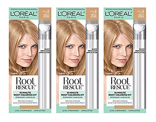 L'Oréal Root Rescue Medium Blonde #8 (1 Count)/12pk