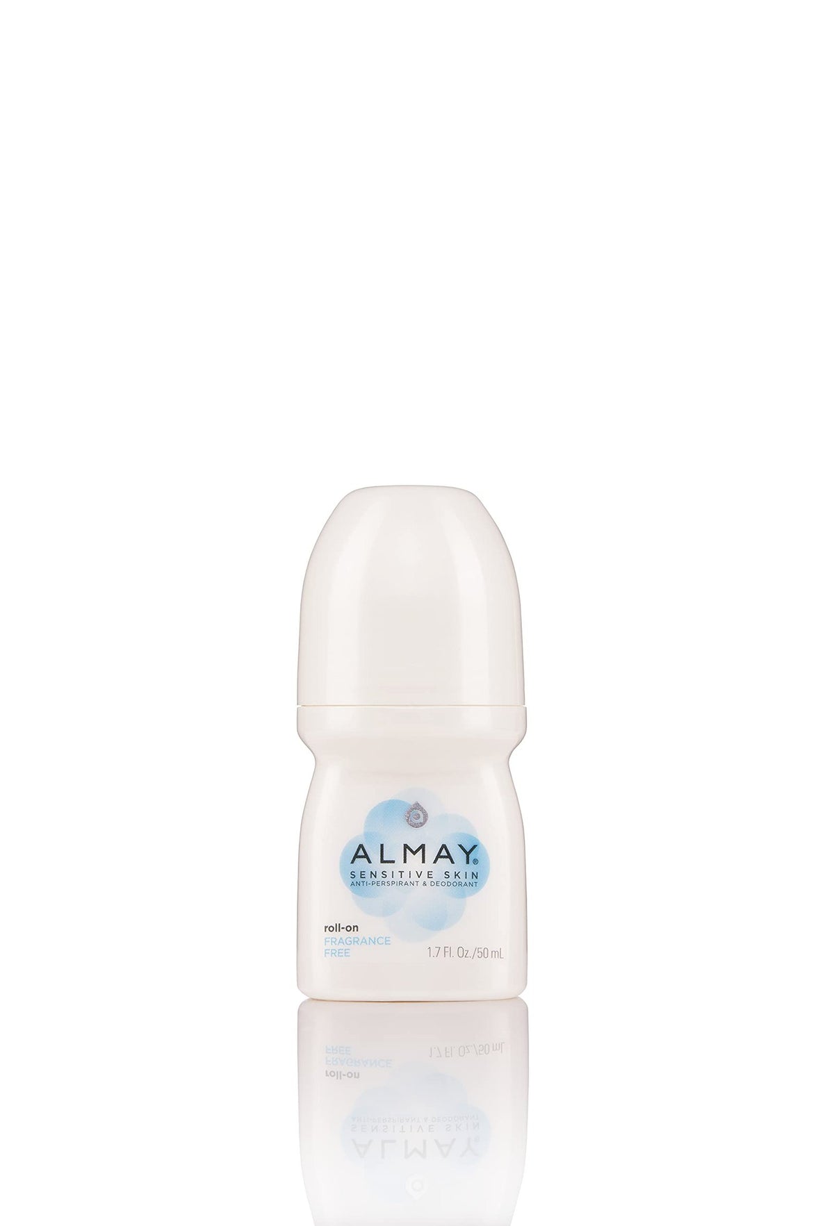 Almay Roll-On Antiperspirant Fragrance Free (1.7 oz, 2 Pack)/24pk