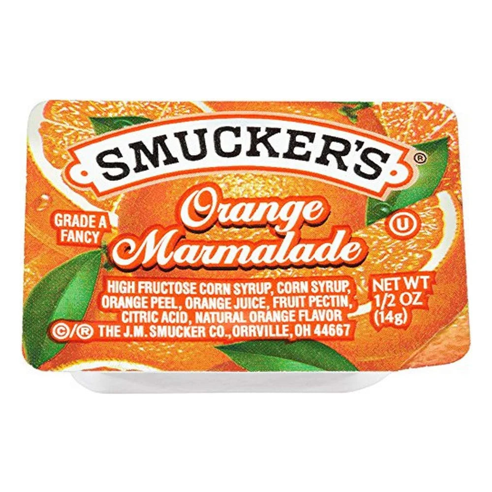Smucker's Orange Marmalade, 0.5 Ounce — 200 Per Case