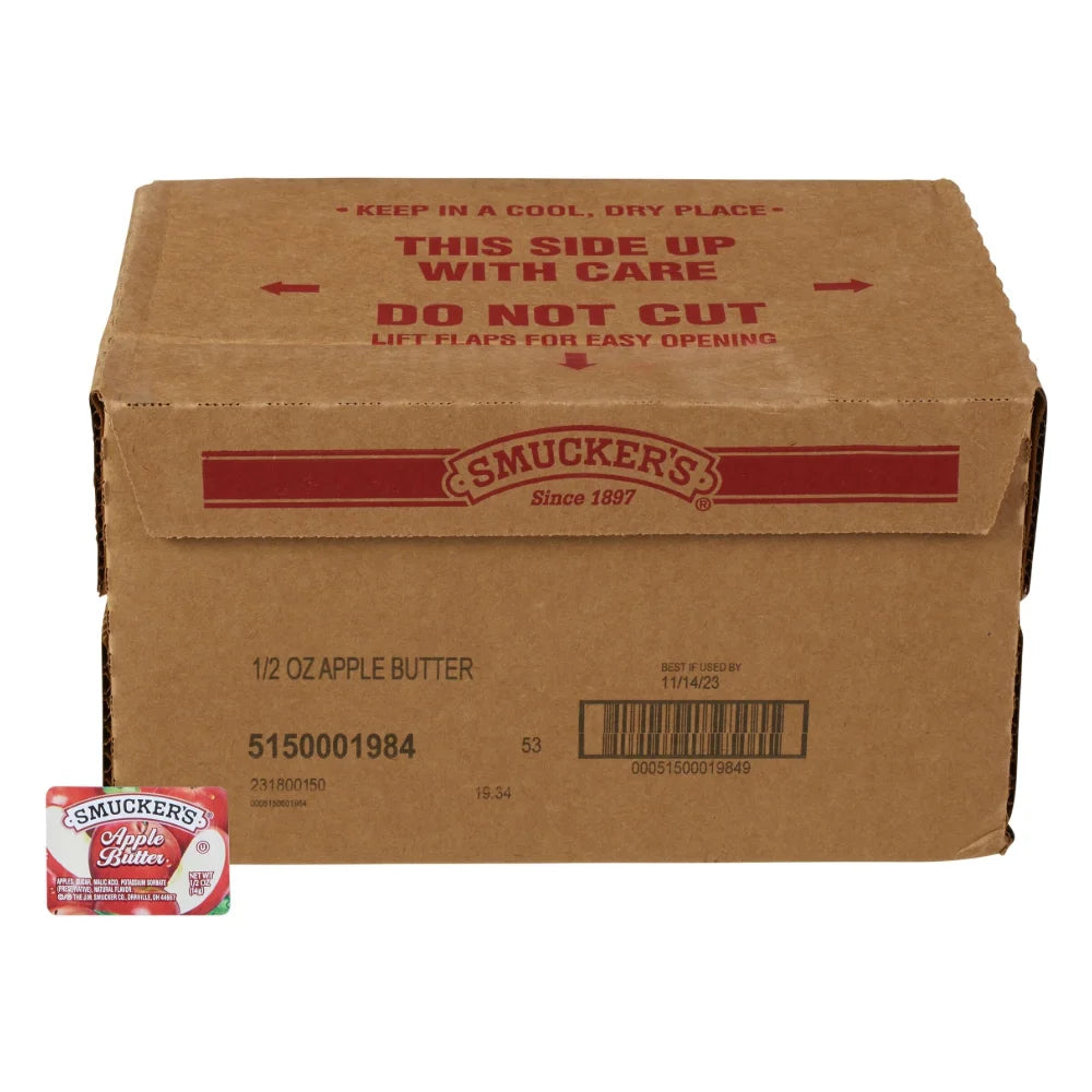 Smucker's Apple Butter, 0.5 Ounce — 200 Per Case