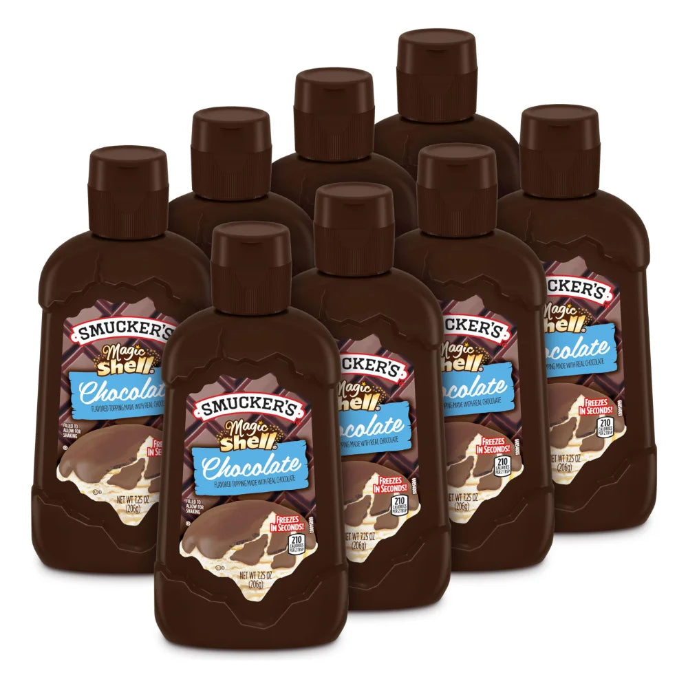 Smucker's Magic Shell Chocolate Topping, 7.25 Ounce — 8 Per Case