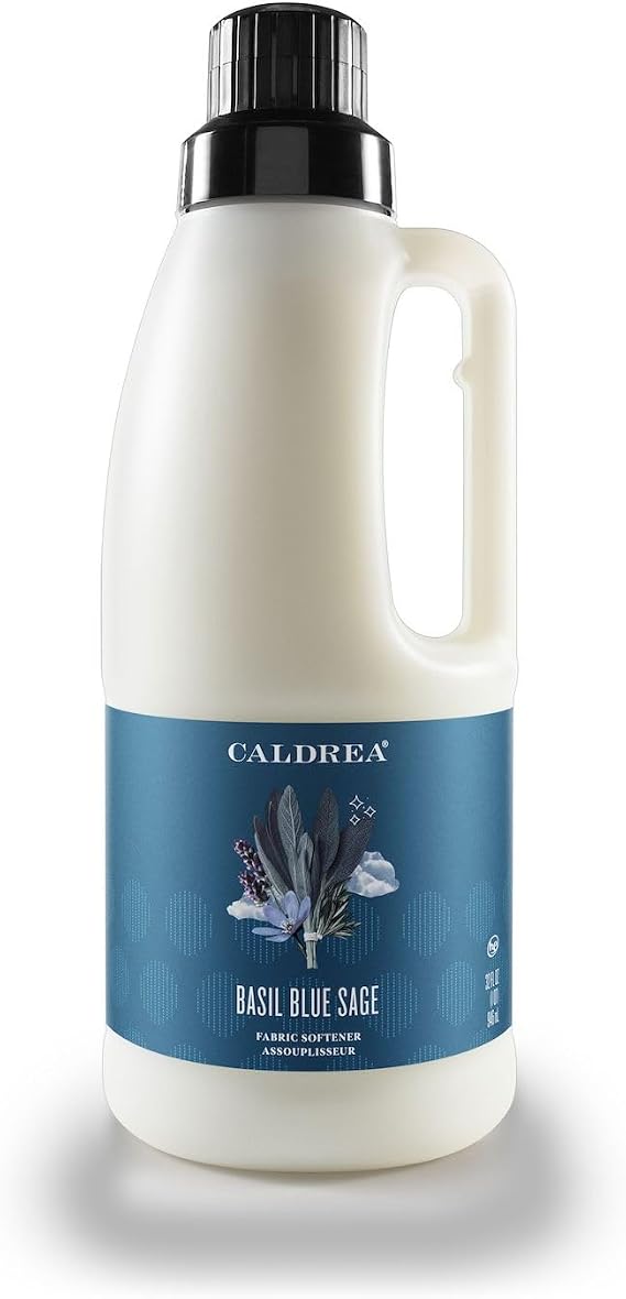 Caldrea Fabric Softener - Basil Blue Sage, 32 oz — 6 Per Case