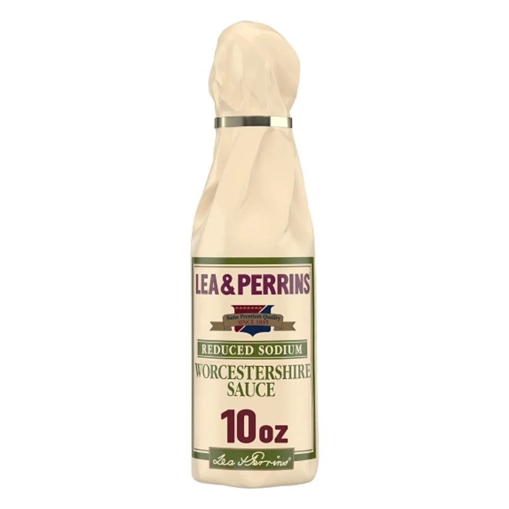 Lea & Perrins Reduced Sodium Worcestershire Sauce, 296 Milliliter — 12 Per Case