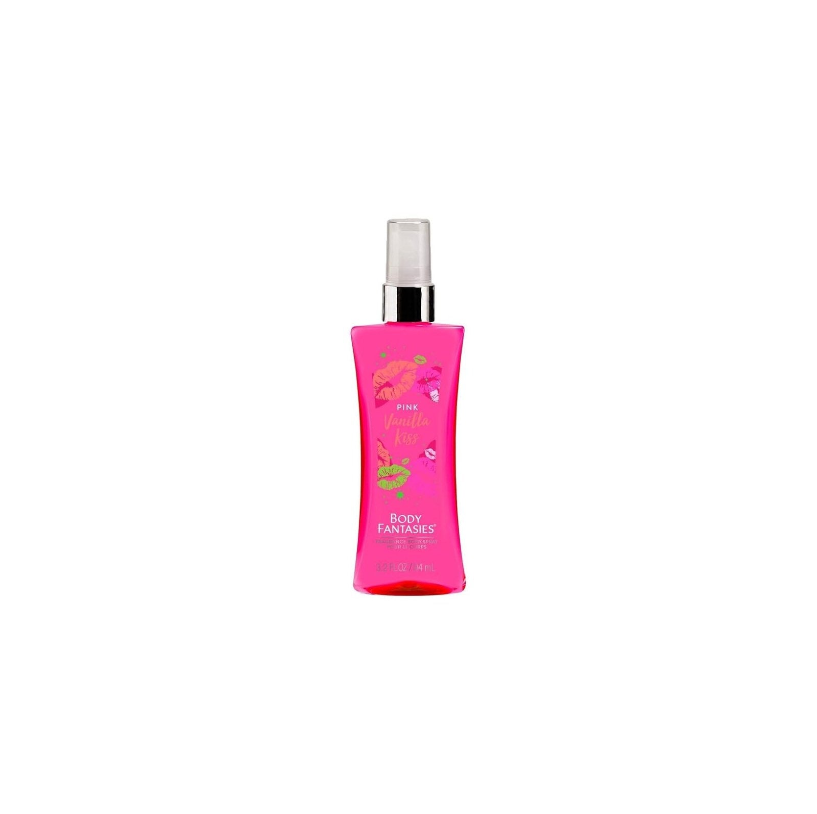 Body Fantasies Body Spray Pink Vanilla Kiss/12pk
