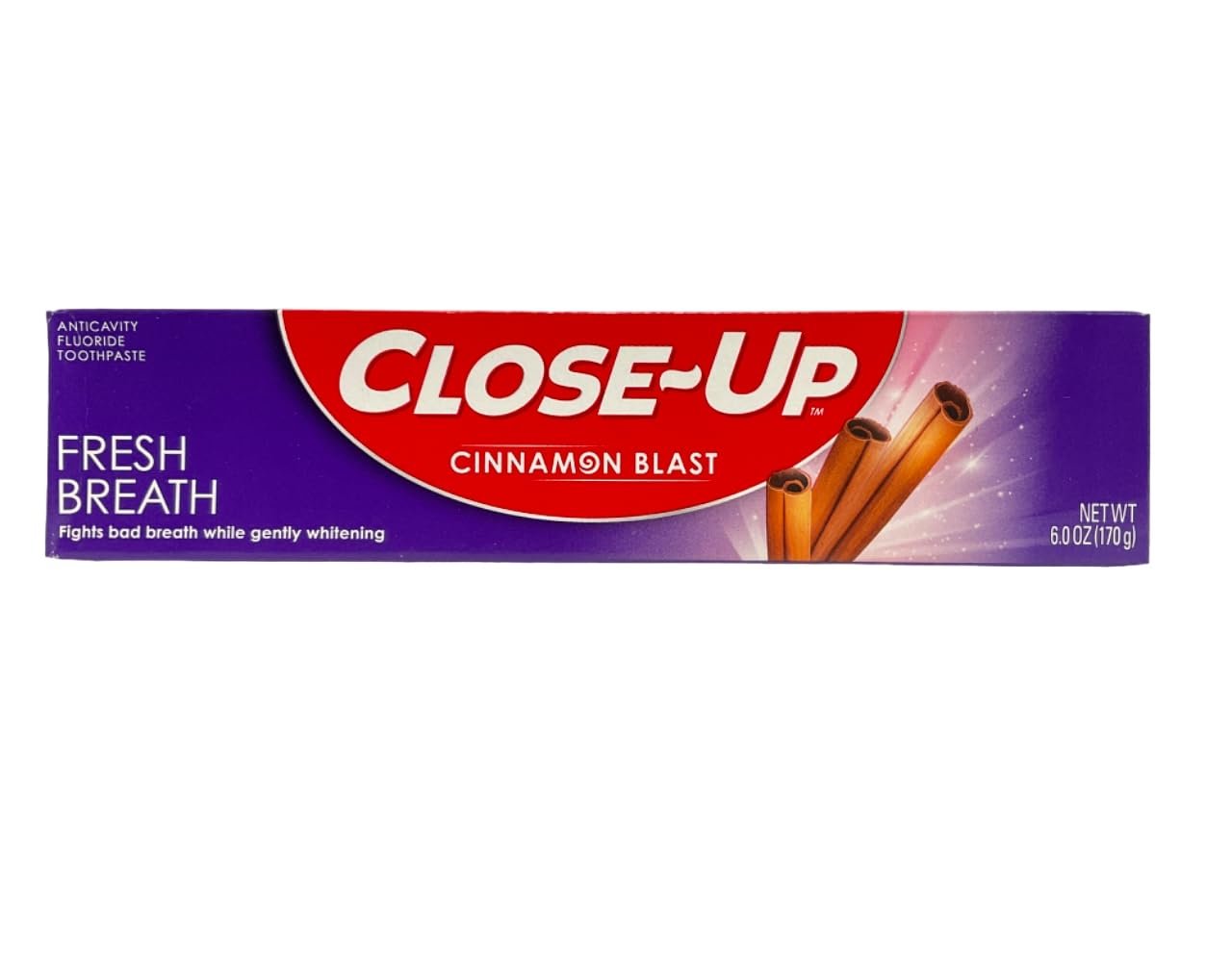 Close-Up Toothpaste Gel, Freshening Red (6 oz, 8 Pack)/24pk