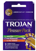 Trojan Pleasure Pack Condoms (3 Count, 4 Pack)/48pk