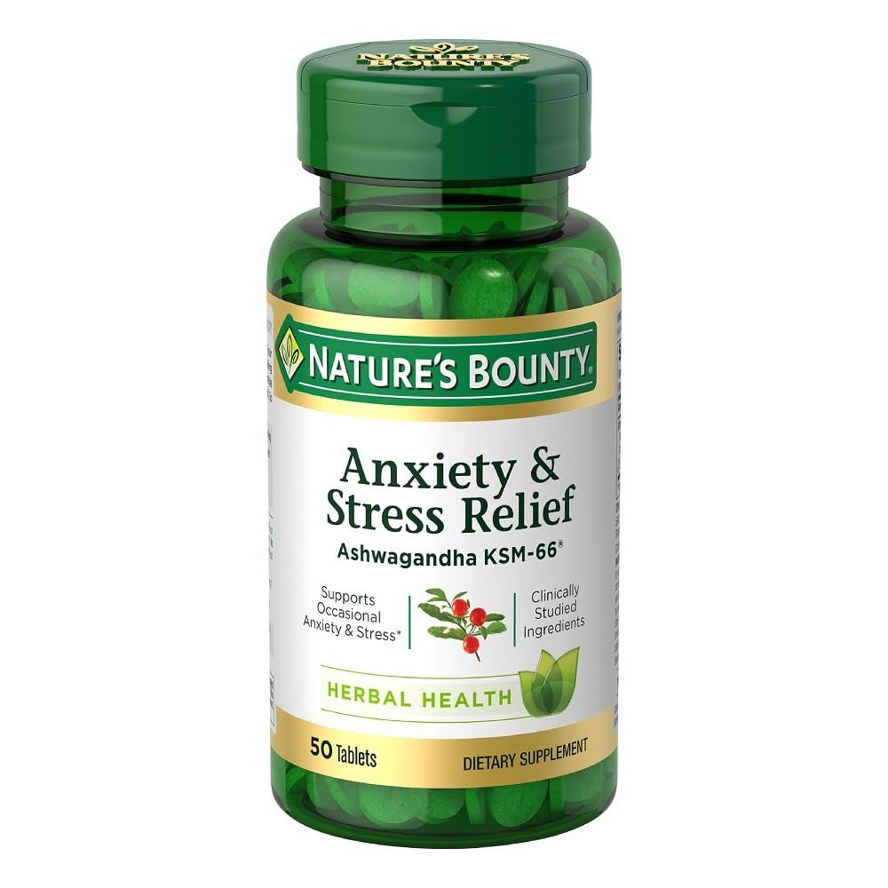 Nature's Bounty Ashwagandha KSM 66 (50 Count)/12pk