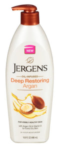 Jergens Deep Restoring Argan Moisturizer (16.8 oz, 6 Pack)/4pk