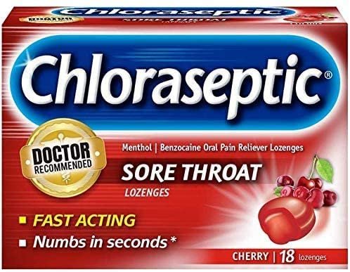 Chloraseptic Lozenges (18 Count)/36pk