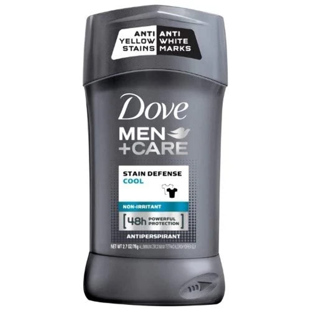 Dove Men+Care Deodorant Stain Defense Cool (2.7 oz, 4 Pack)/12pk