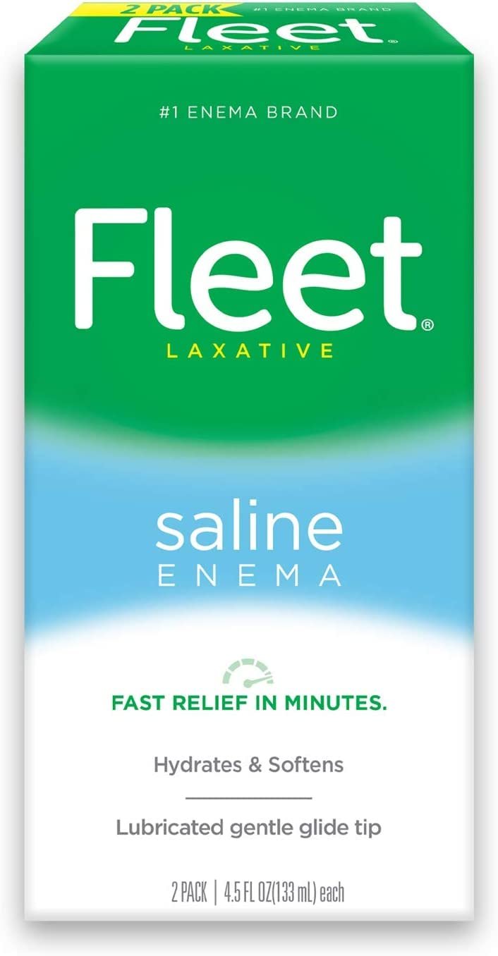Fleet Enema, Twin Pack (4.5 oz, 2 Pack)/12pk