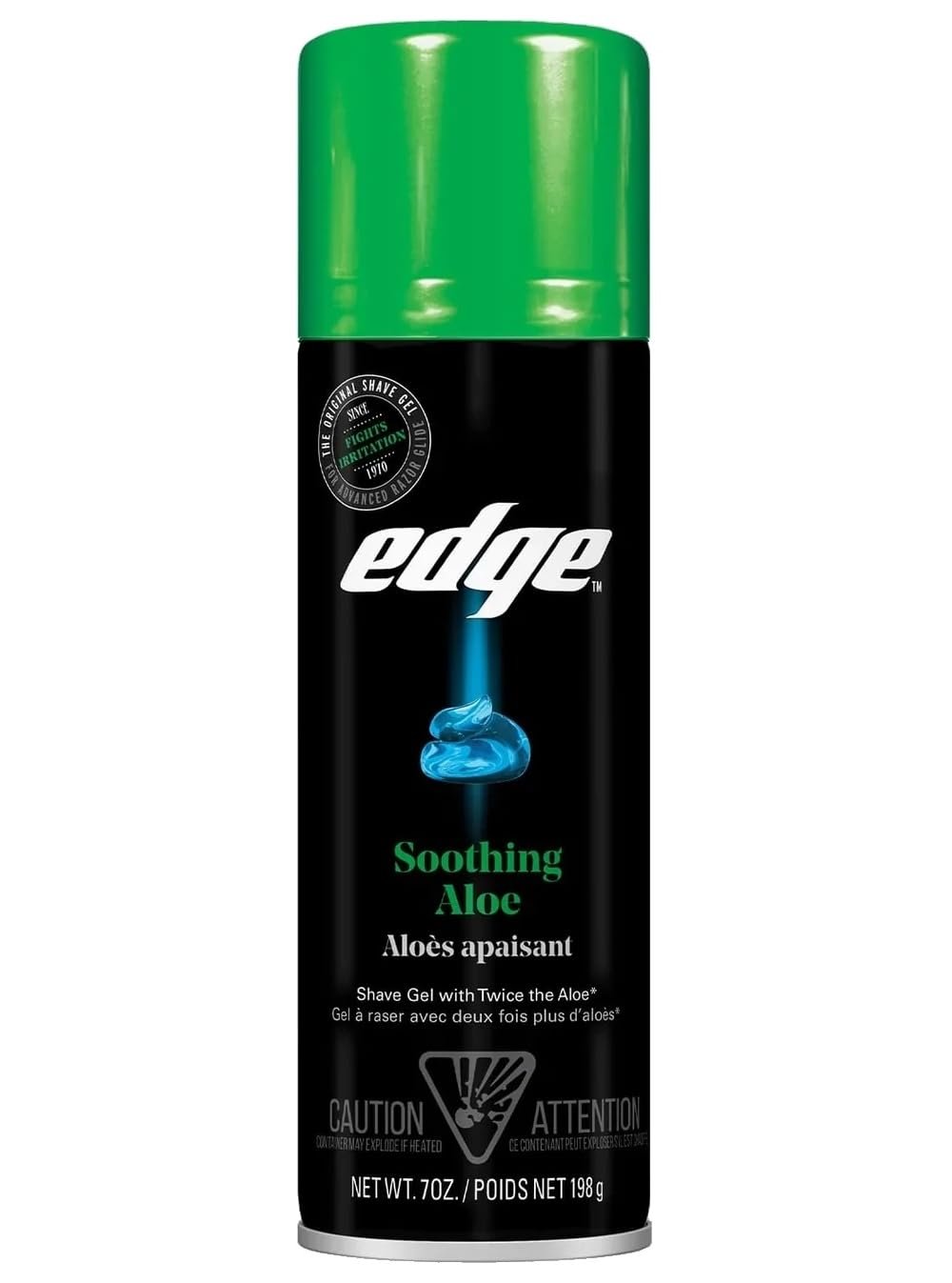 Edge Soothing Aloe Shave Gel (7 oz)/6pk