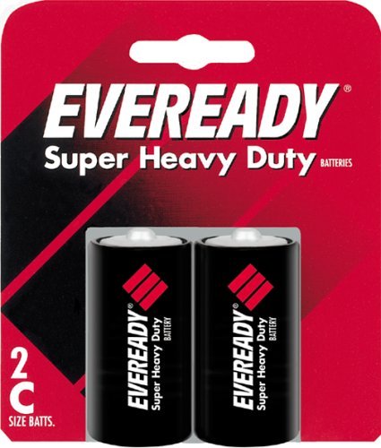 Eveready C Batteries (2 Pack)/12pk