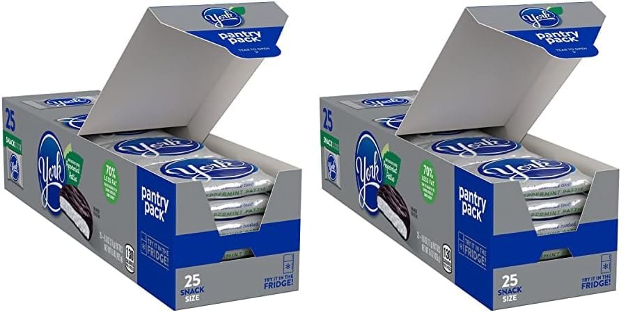 YORK Peppermint Patties Dark Chocolate (15 oz, 50 Pack)/432pk