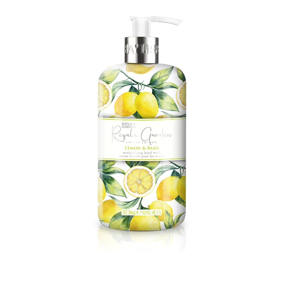 Baylis & Harding Hand Soap Lemon & Basil (16.9 oz)/24pk