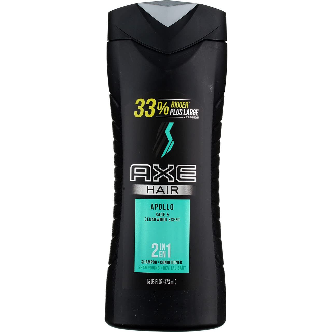 Axe 2-in-1 Shampoo & Conditioner Apollo (16 oz, 2 Pack)/4pk