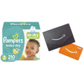 Pampers Baby Dry Diapers Size 3 (210 ct + Gift Card)/1pk