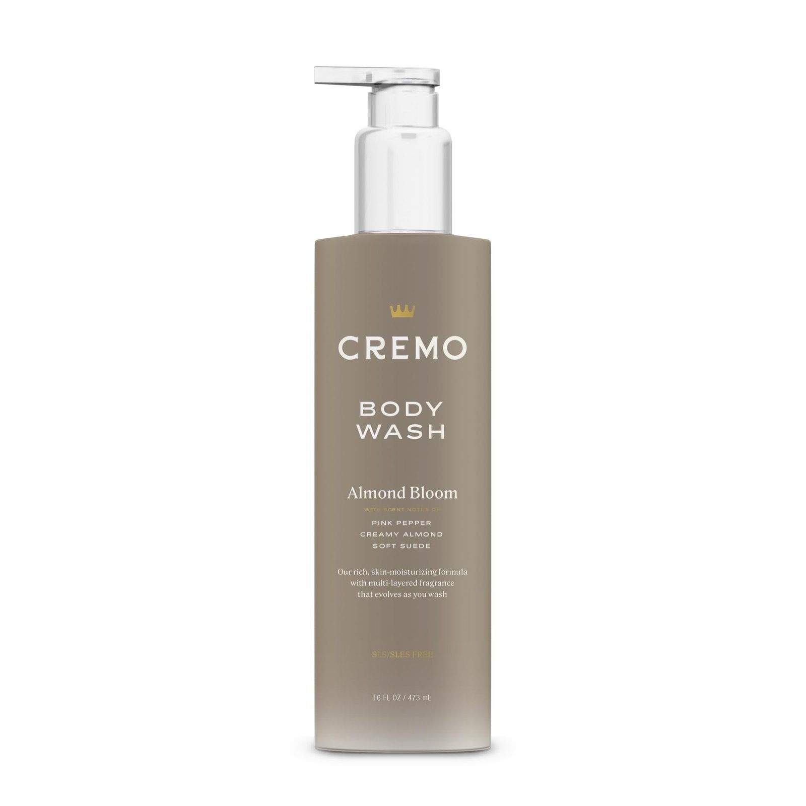 Cremo Body Wash Almond Bloom (16 oz)/12pk