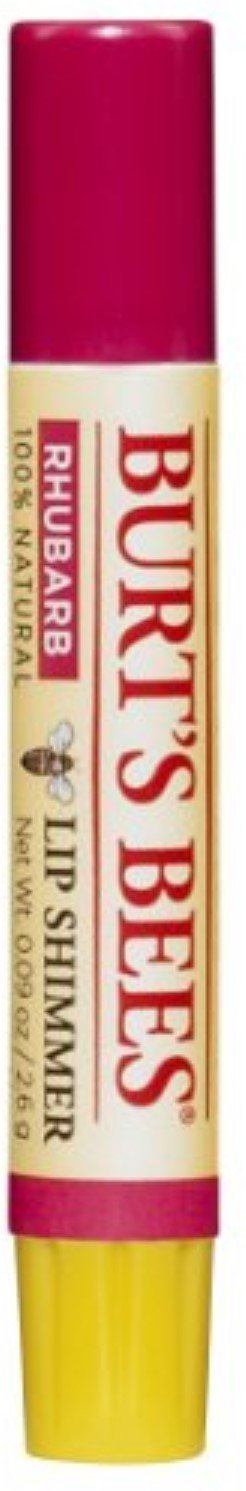 Burt’s Bees Lip Shimmer Rhubarb (0.09 oz, 5 Pack)/48pk