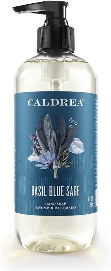 Caldrea Basil Blue Sage Hand Soap, 10.8 oz — 6 Per Case