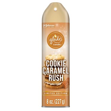 Glade Cookie Caramel Rush Aerosol, 8 oz — 6 Per Case