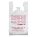 Spectrum 10 Microns White Thank You T-Shirt Bag 11X6, 975 Count — 1 Per Case
