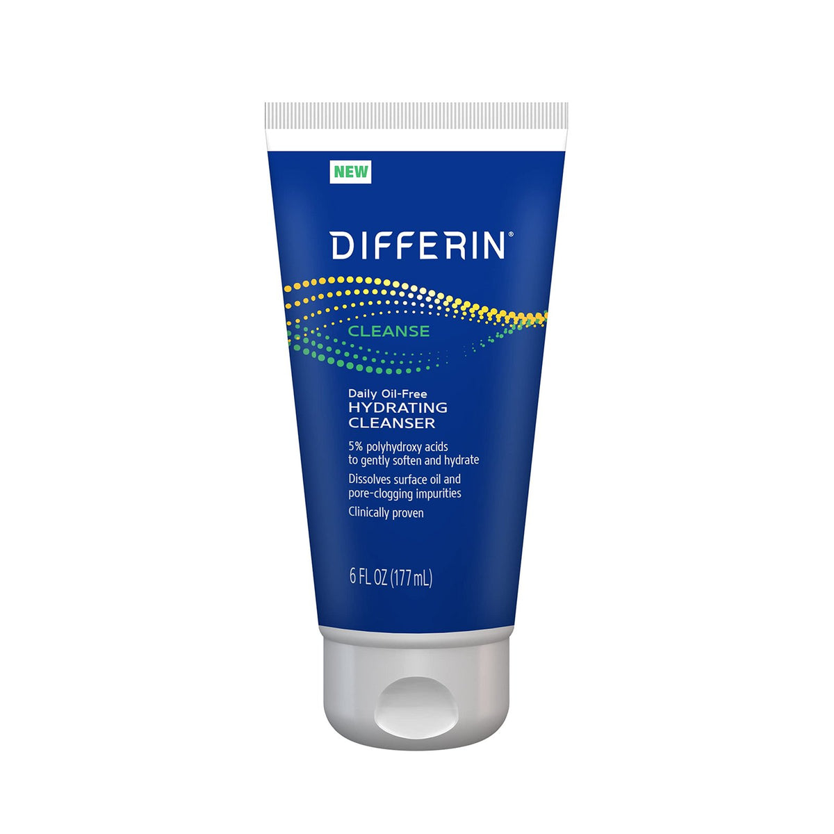 Differin Oil-Free Hydrating Face Wash (6 oz)/12pk