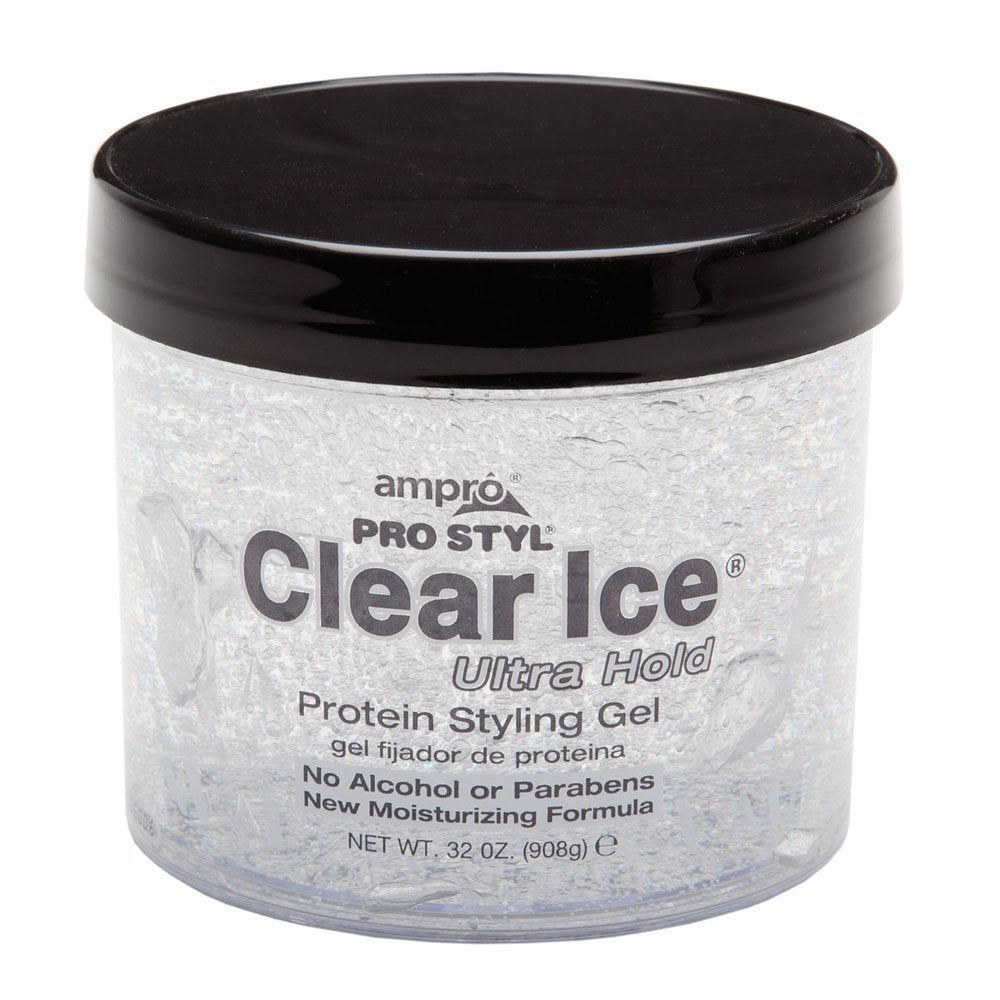 Ampro Clear Ice Styling Gel (32 oz, 2 pk)/12pk