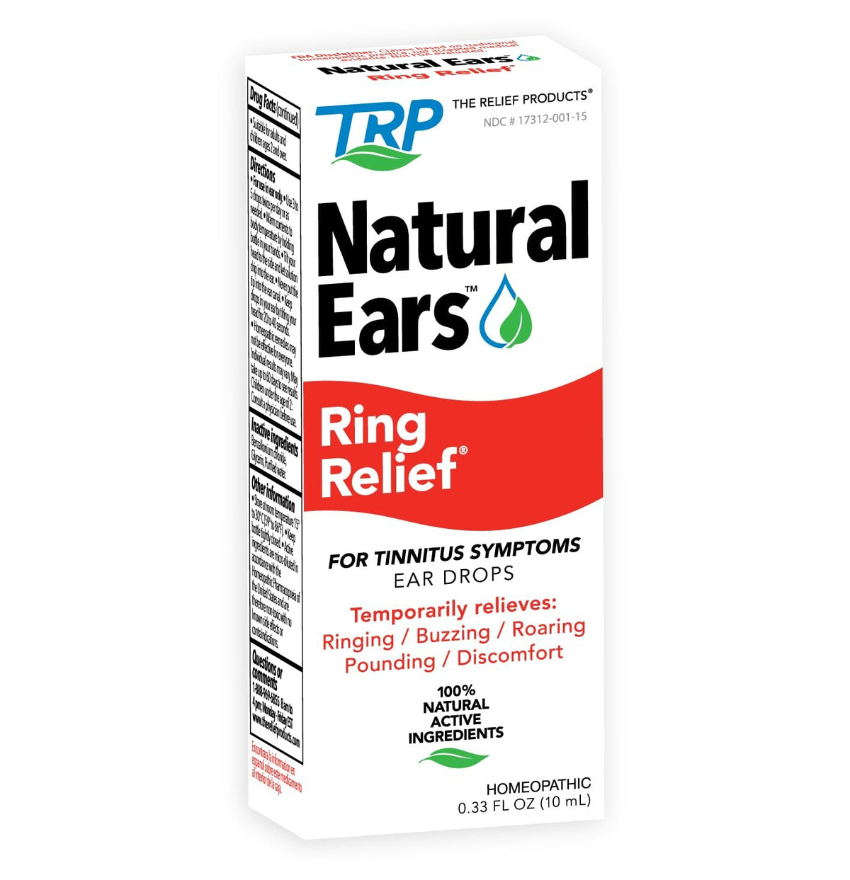 Ring Relief Ear Drops (0.33 oz)/24pk
