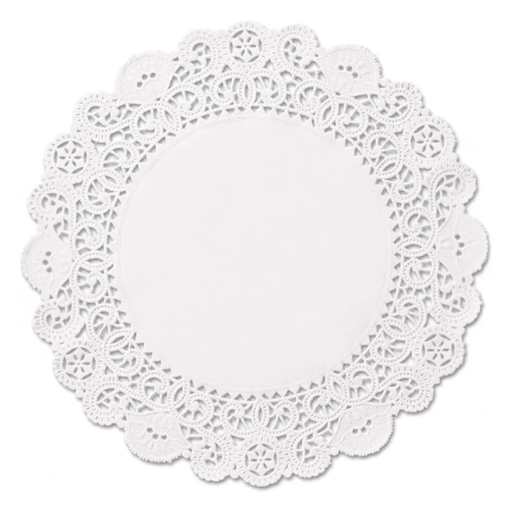Lapaco 8'' Normandy Lace Doilies, 500 Each — 1 Per Case