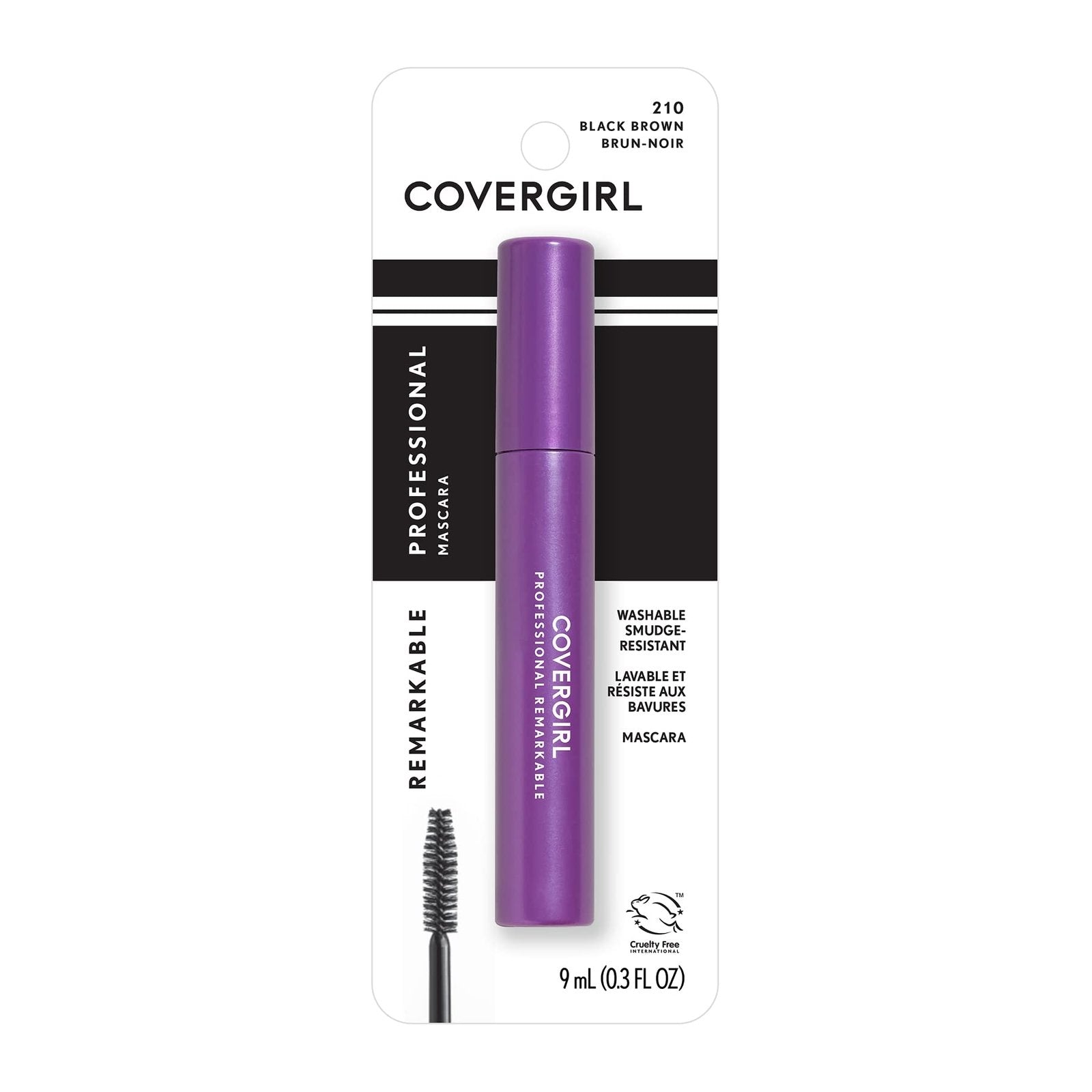 Covergirl Waterproof Mascara Black Brown (0.3 oz)/72pk