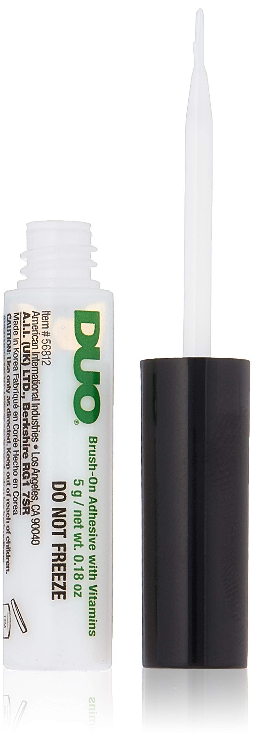 Duo Brush-On Striplash Adhesive Clear (0.18 oz, 2 Pack)/36pk
