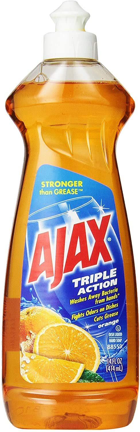 Ajax Triple Action Dish Liquid Orange (14 fl oz)/20pk