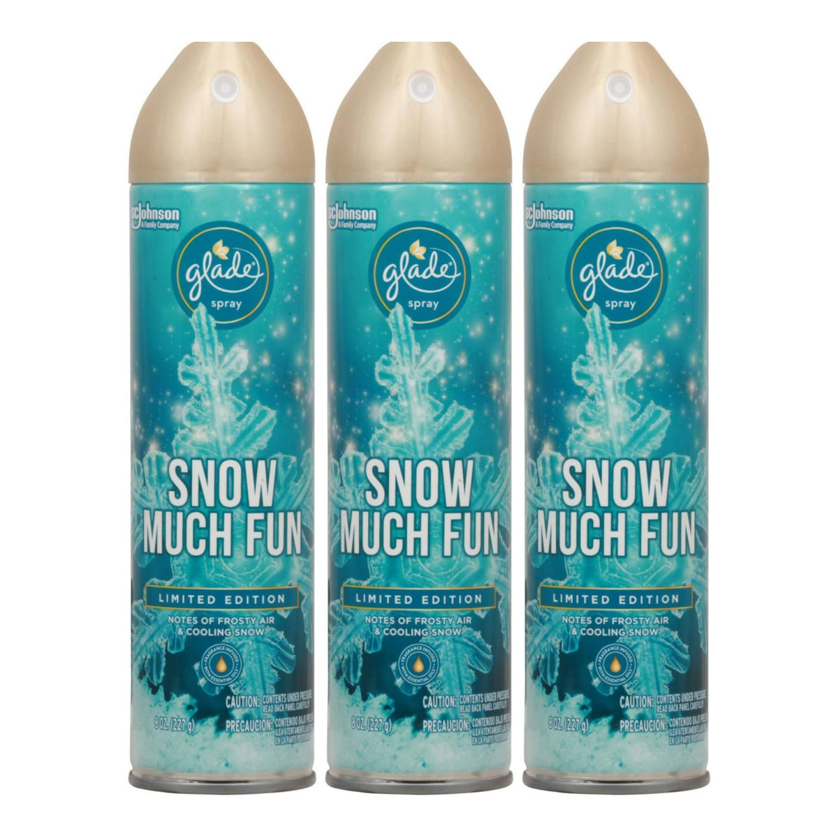 Glade Aerosol - snow Much Fun, 8 oz — 6 Per Case