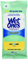 Wet Ones Hand Wipes, Sensitive Skin (20 Count)/10pk