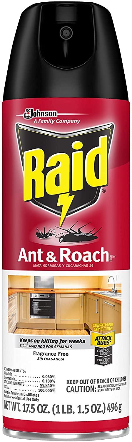Raid Ant and Roach Killer (17.5 oz)/12pk