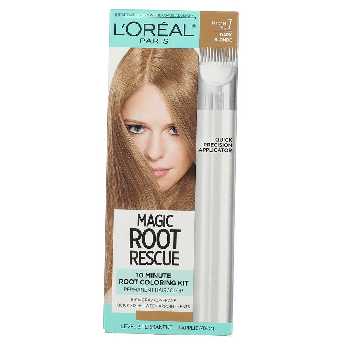 L'Oreal Root Coloring Kit (Dark Blonde)/12pk