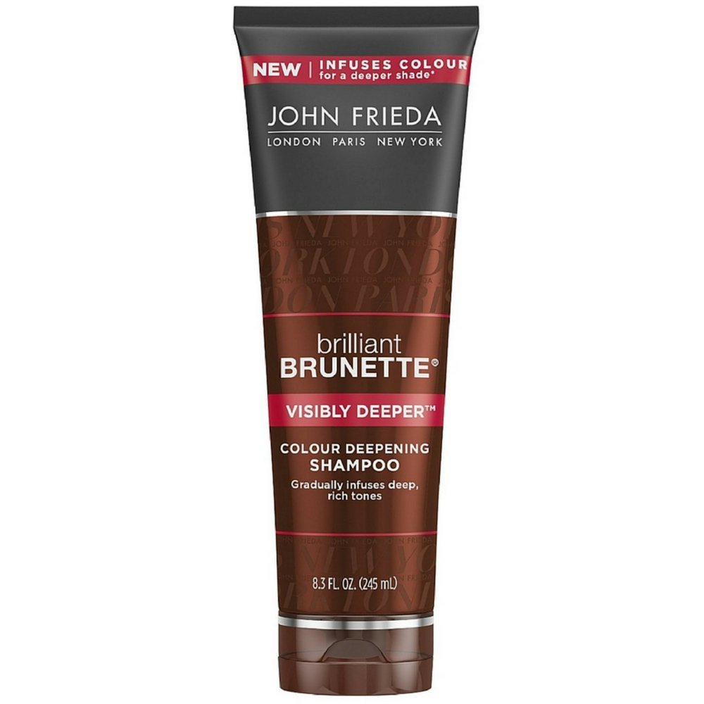John Frieda Shampoo, Brilliant Brunette Deeper (8.3 oz, 2 Pack)/6pk