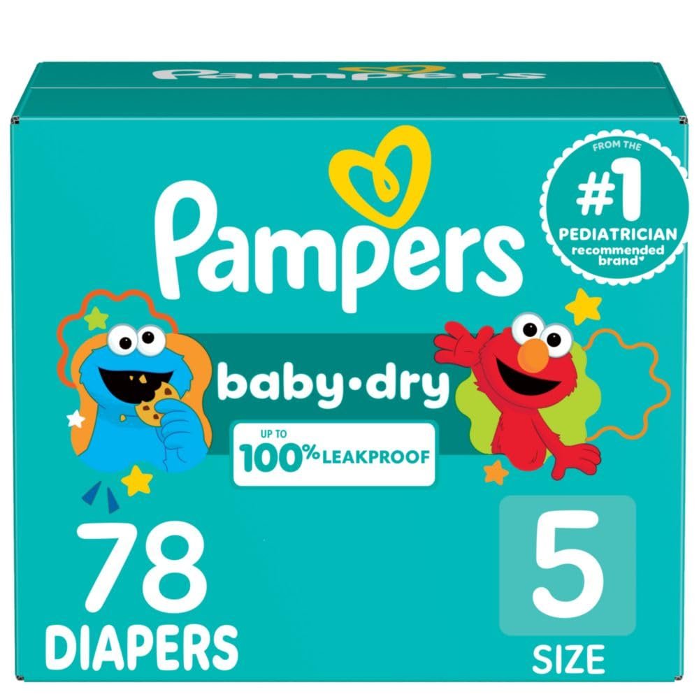 Pampers Baby Dry Diapers Size 5 (78 ct)/1pk